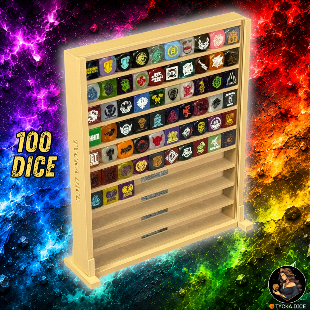 3D - Compact Dice Display Case | 100