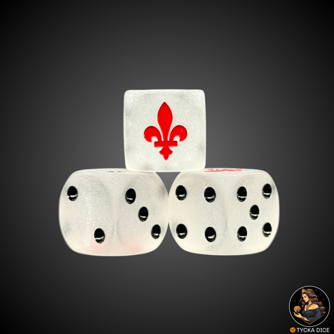 Inferno Sisters - Translucid Matte White | DICE