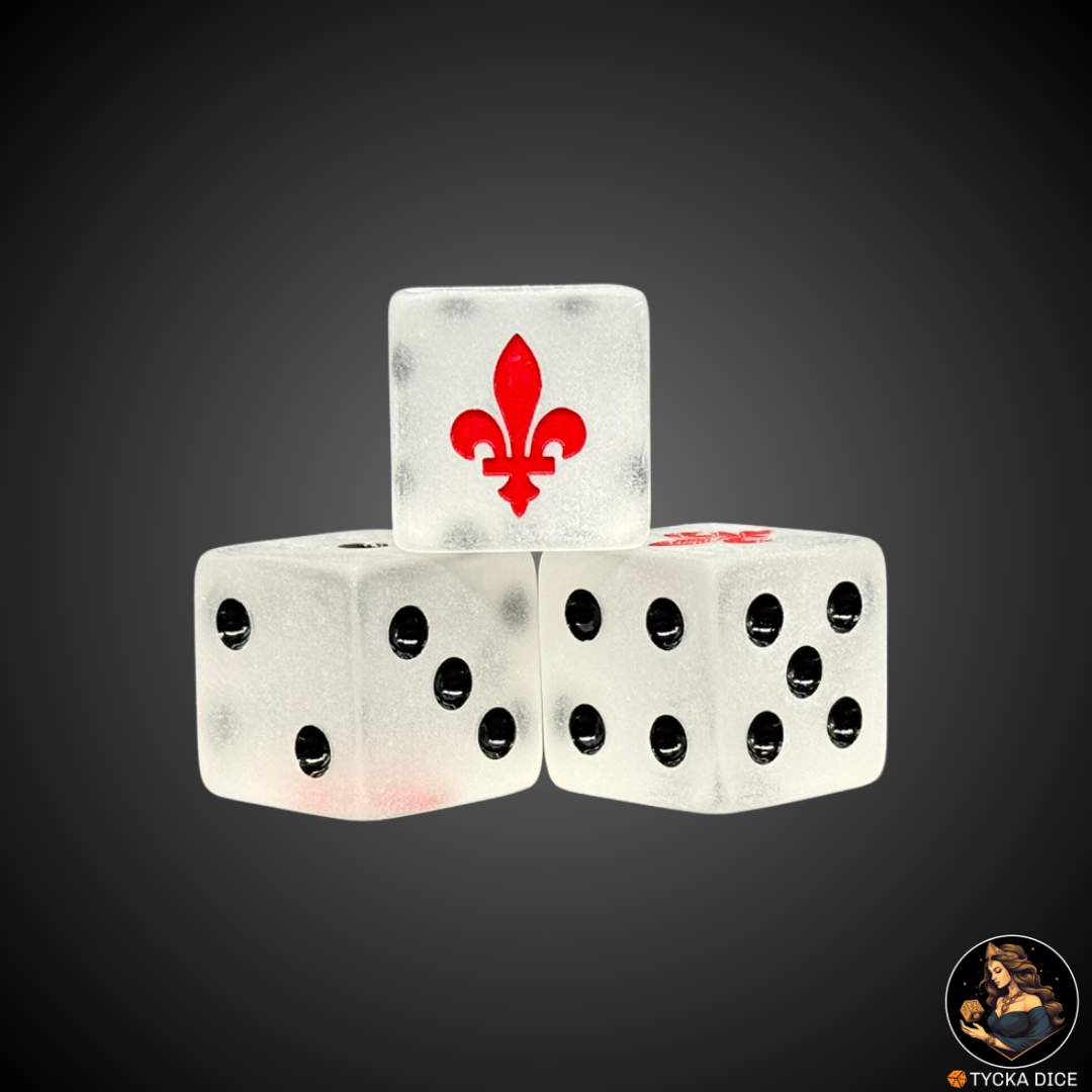 Inferno Sisters - Translucid Matte White | DICE