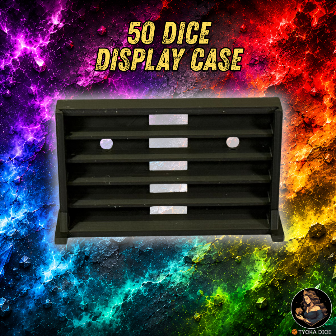 3D - Compact Dice Display Case | 50