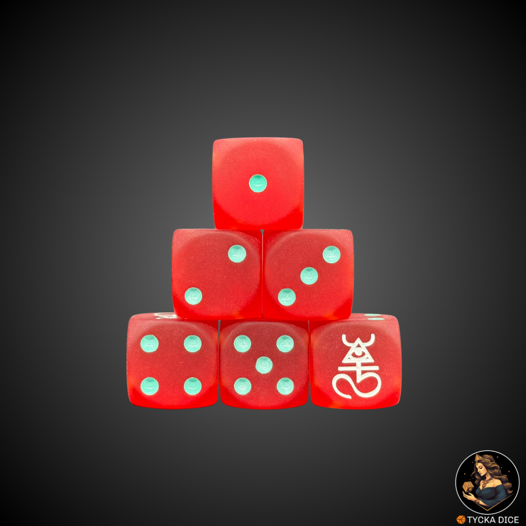 Seers of the Firmament - Translucent Matte Red | DICE