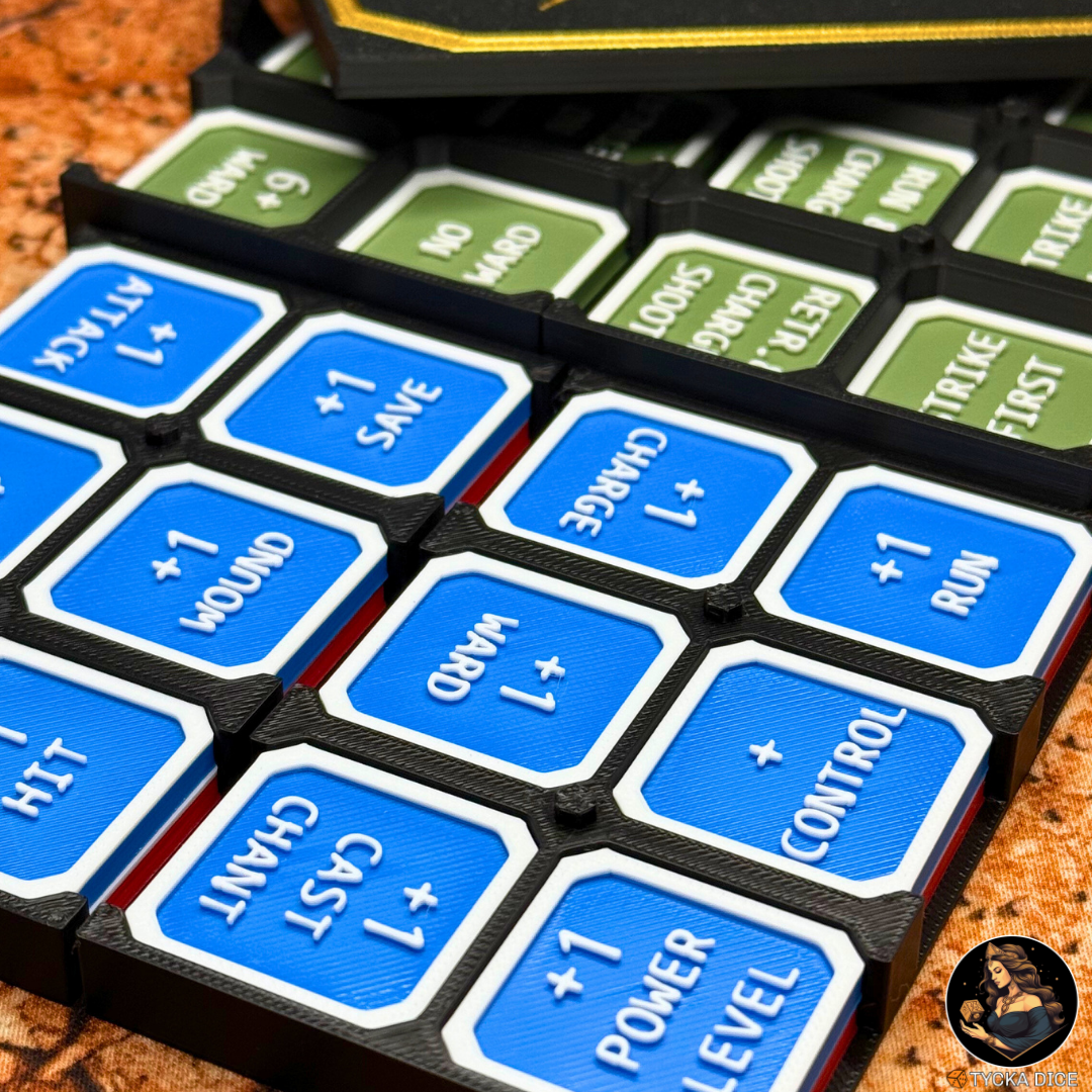 Fantasy Core Set – Token Box System (36 Tokens)