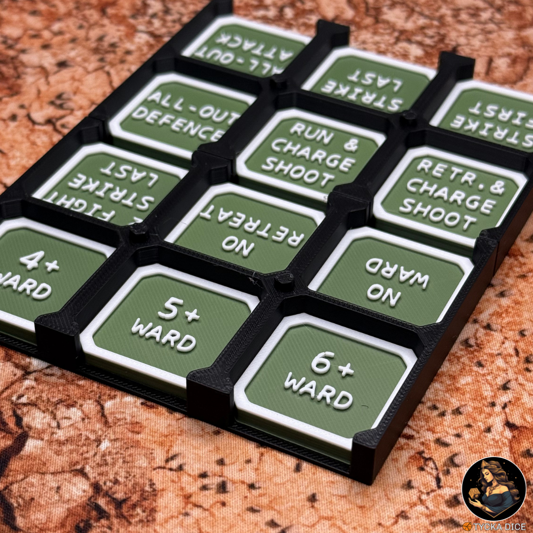 Fantasy Core Set – Token Box System (36 Tokens)