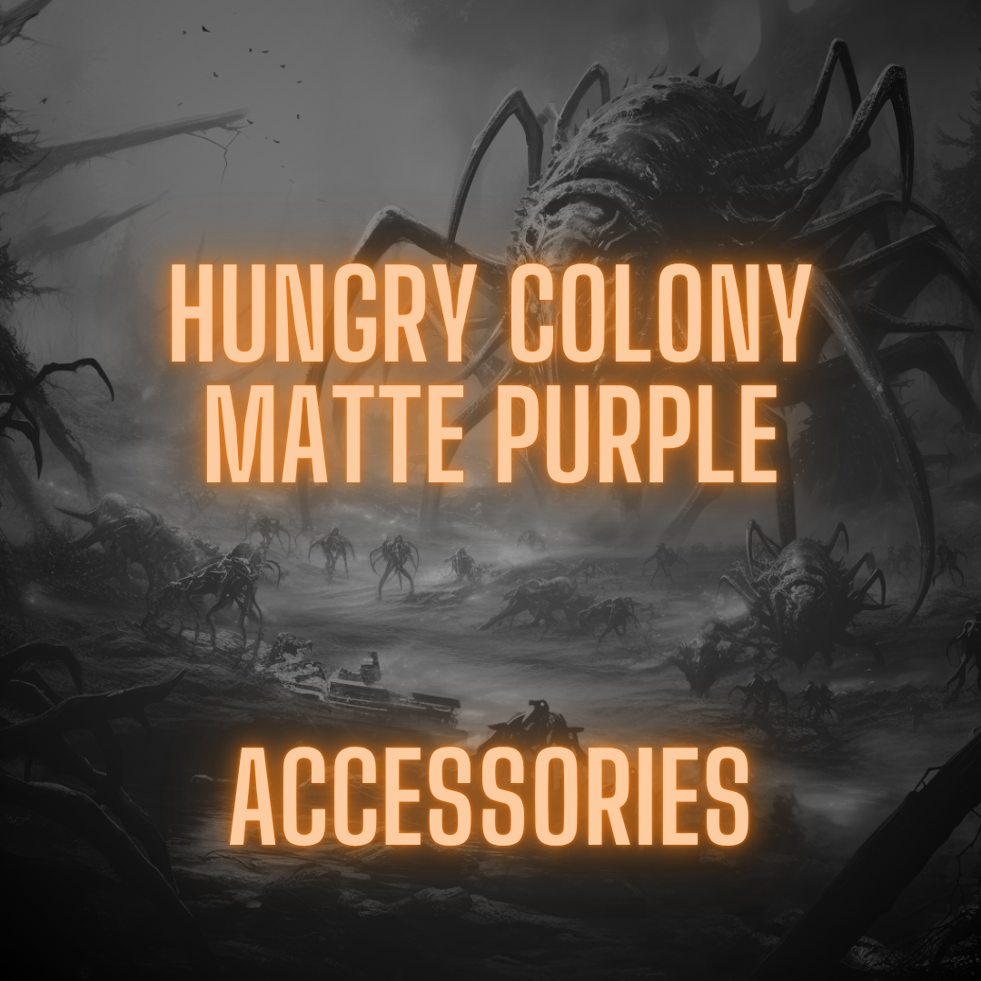 Hungry Colony - Morado Mate | ACCESORIOS