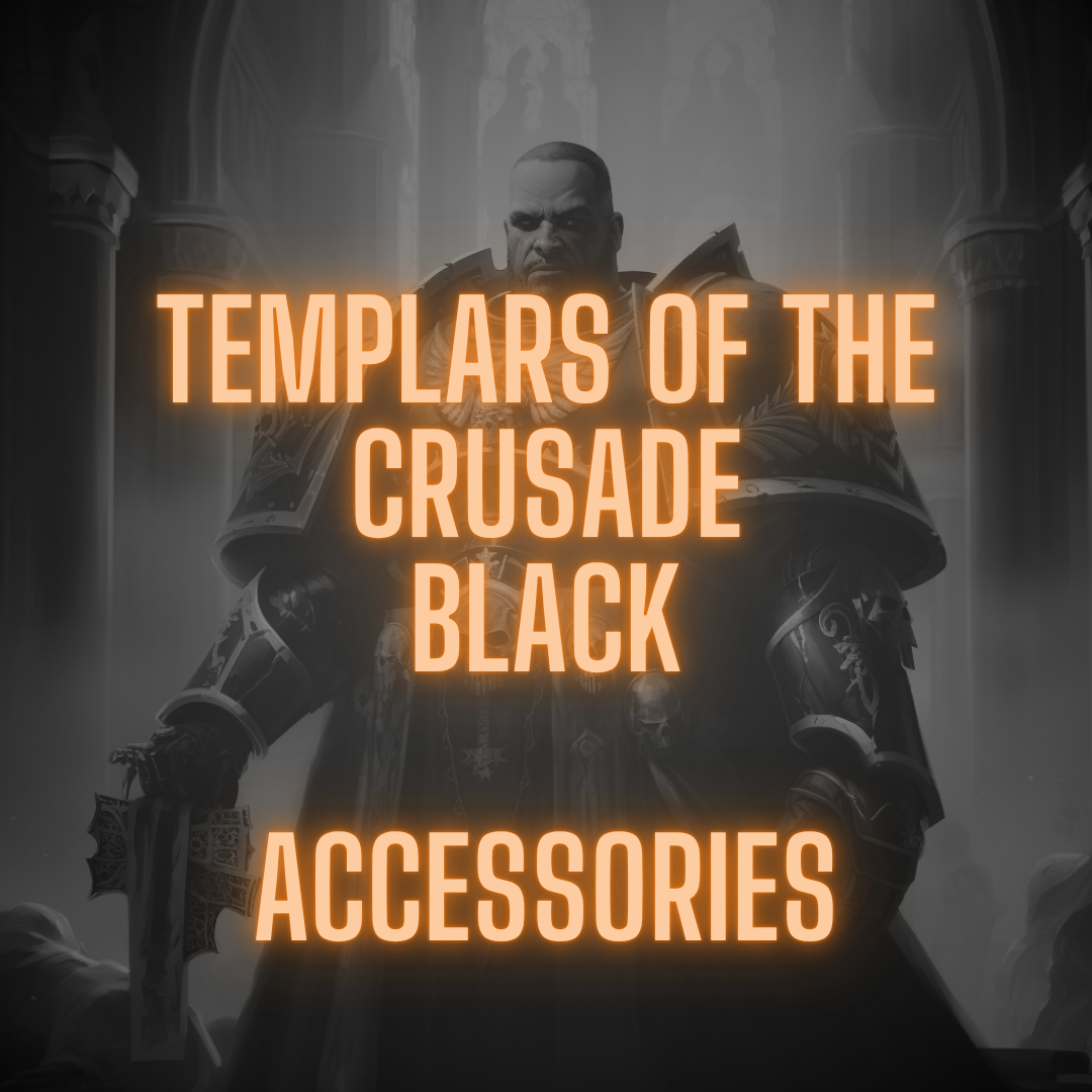 Templarios de la Cruzada - Negro | ACCESORIOS