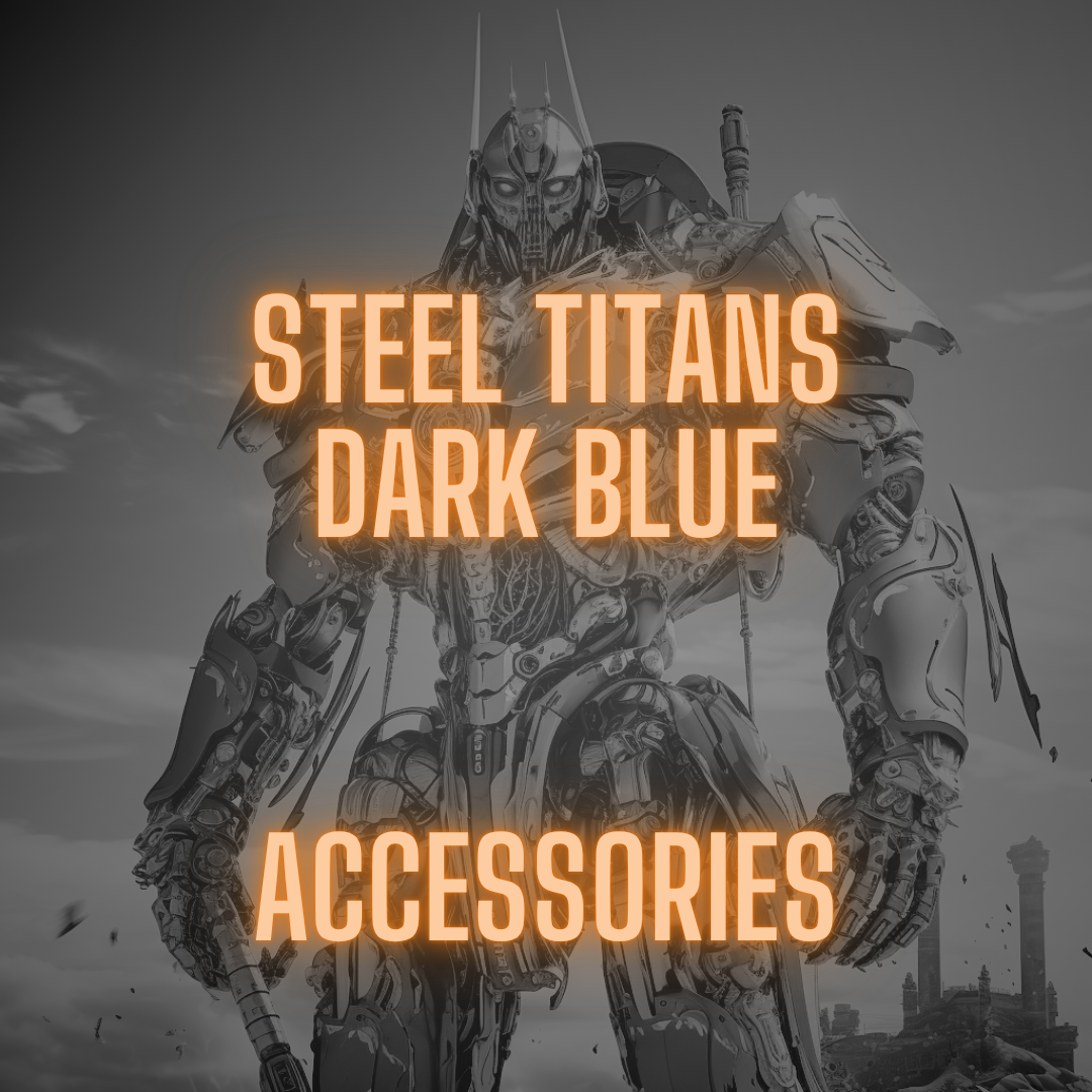 Titanes de acero - Azul oscuro | ACCESORIOS