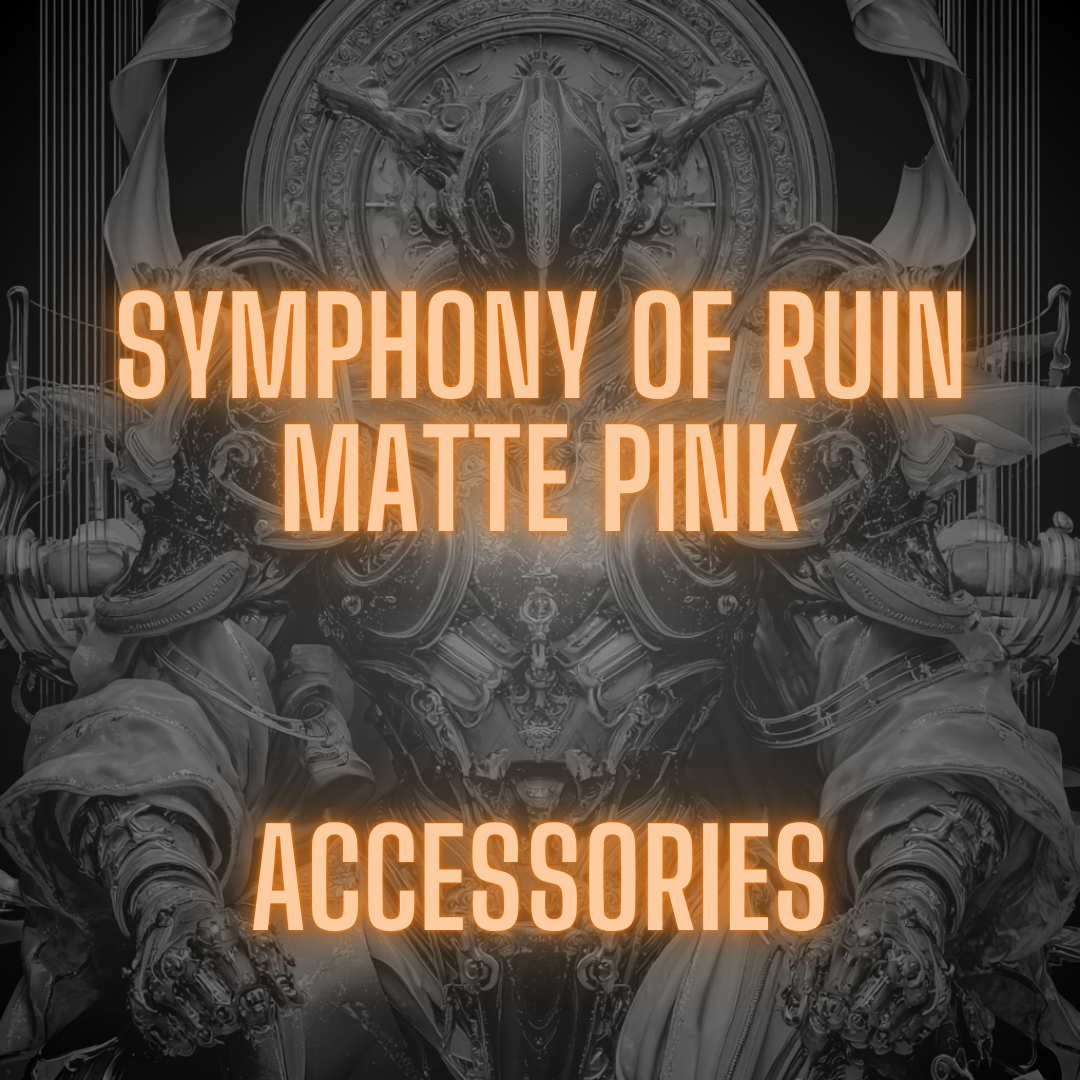 Sinfonía de la Ruina - Rosa Mate | ACCESORIOS