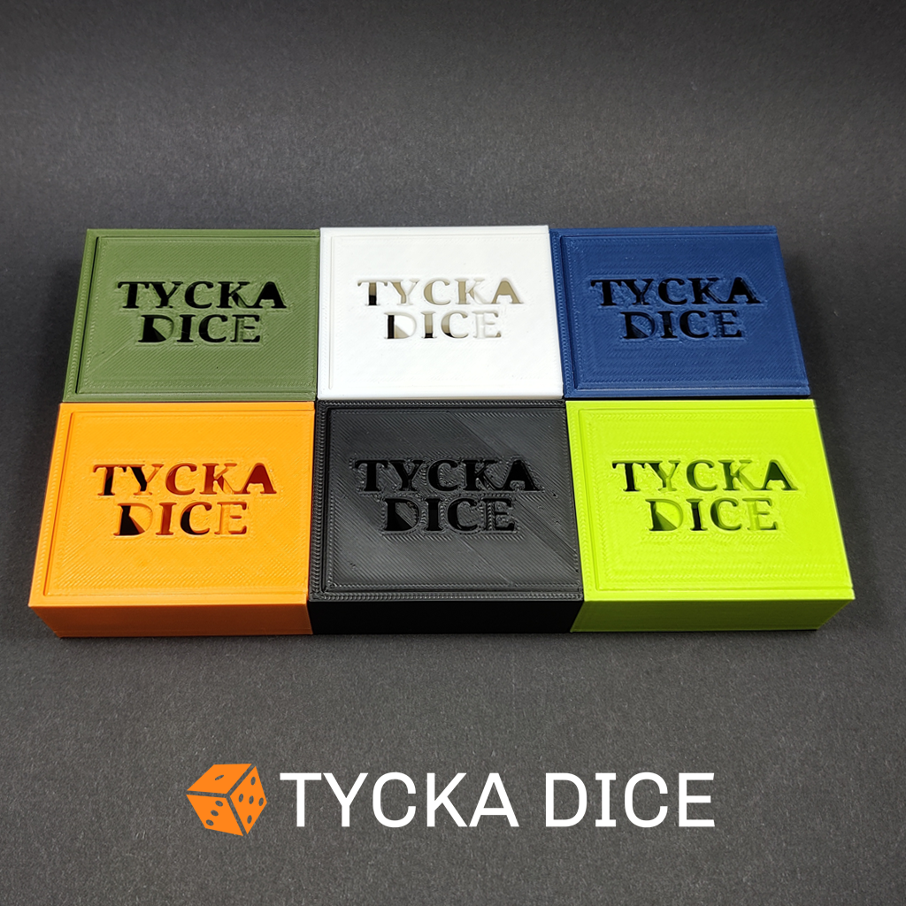 3D - Compact Premium Dice Display Cases | 50