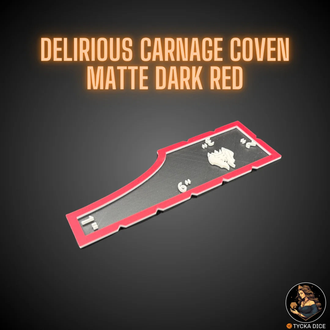 6-inch combat gauge – vampiric horror-themed collectible dice accessory