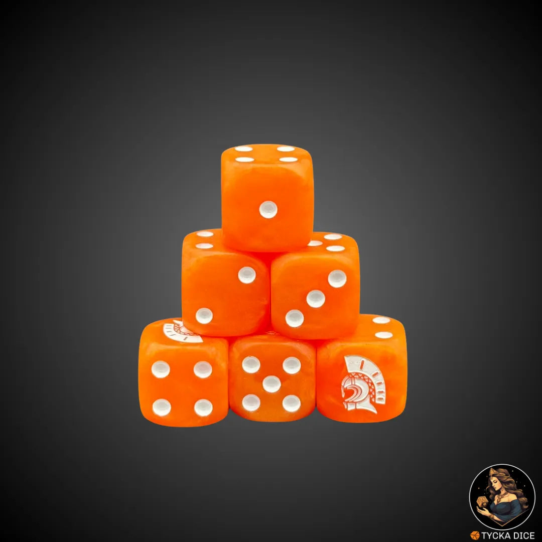 Forjado a la llama - Naranja mate | DICE