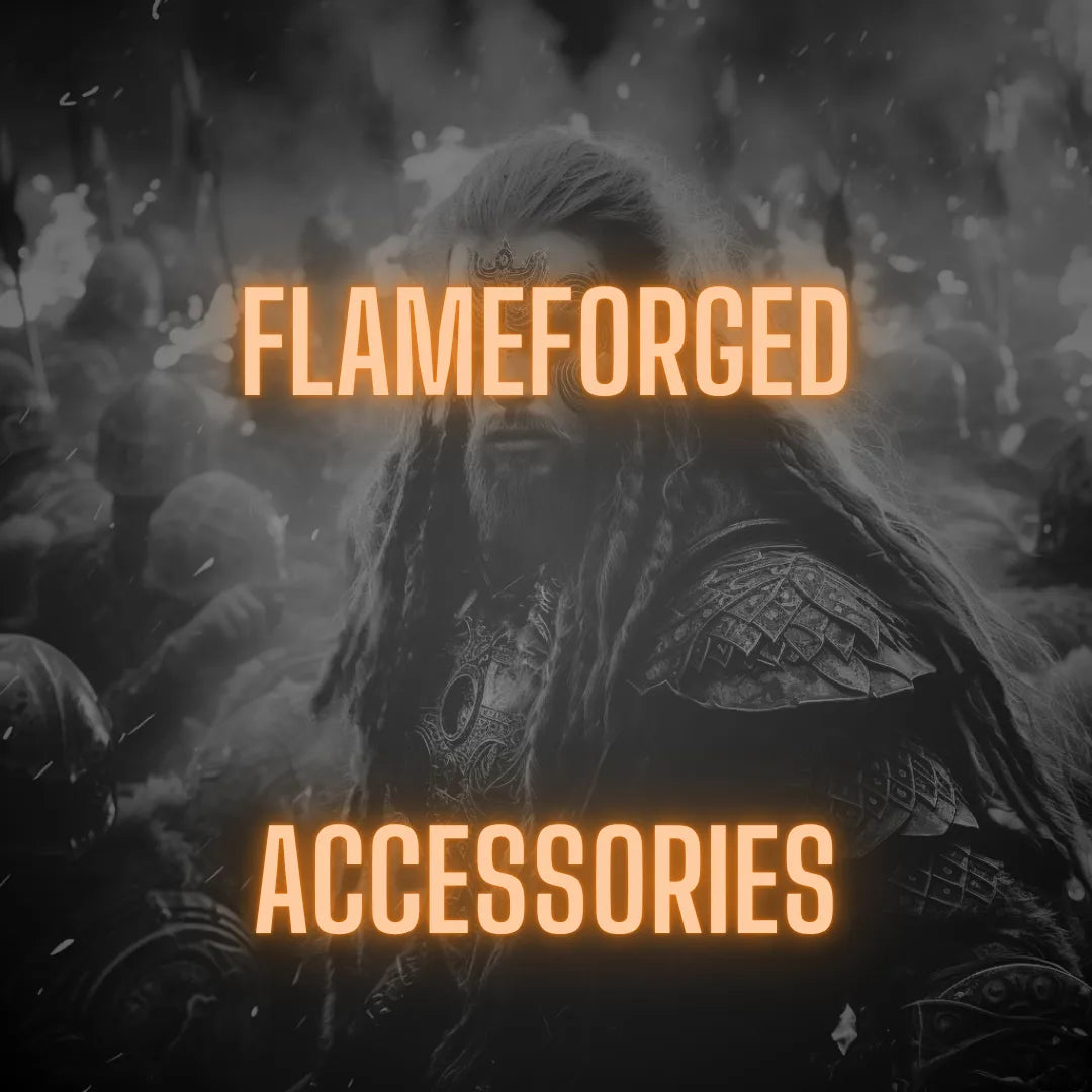 Forjado a la llama - Naranja mate | ACCESORIOS