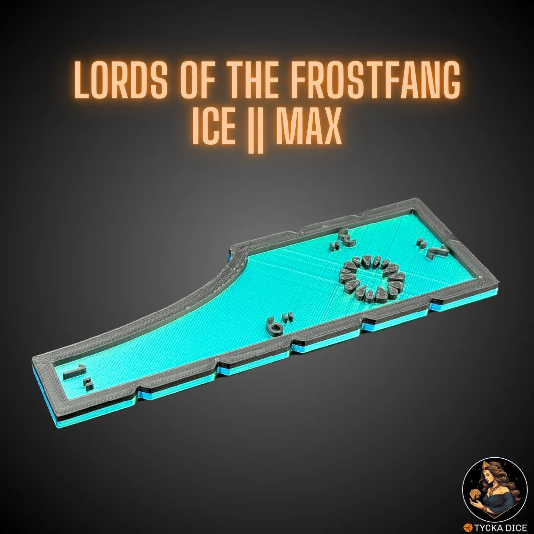 6-inch combat gauge – oversized frost-themed collectible accessory