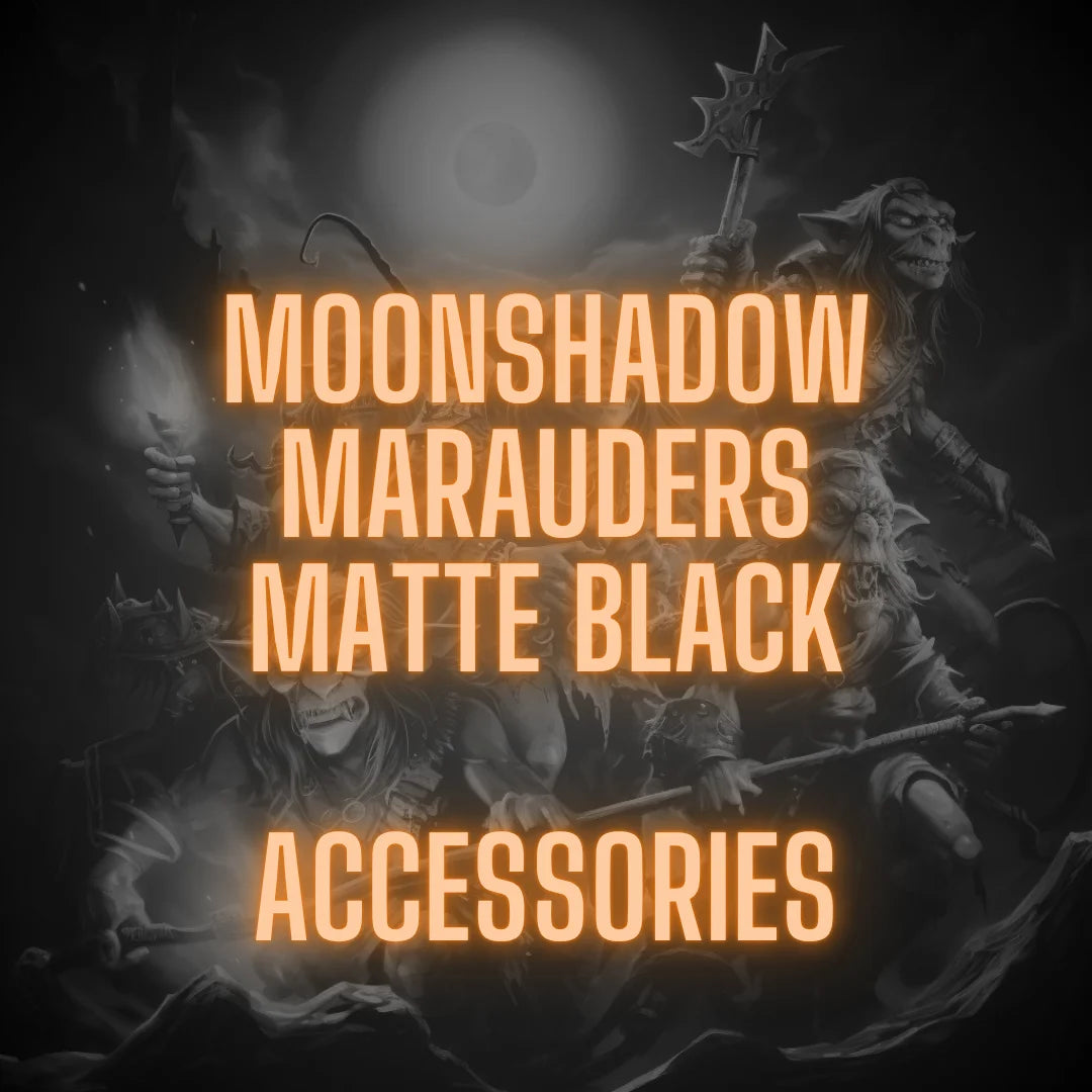 Moonshadow Marauders - Negro Mate | ACCESORIOS