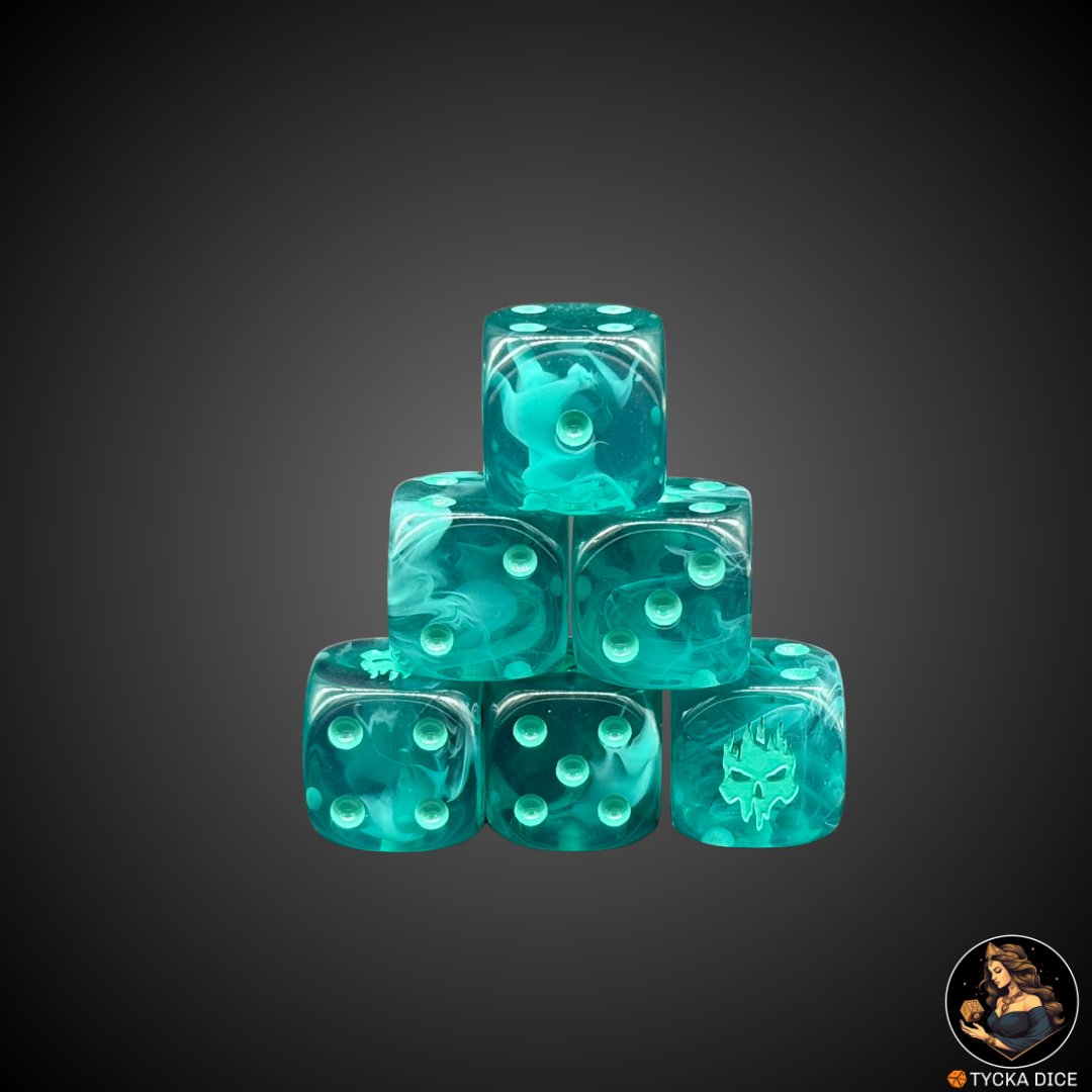 Perdición Espectral - Azul Translúcido | DICE