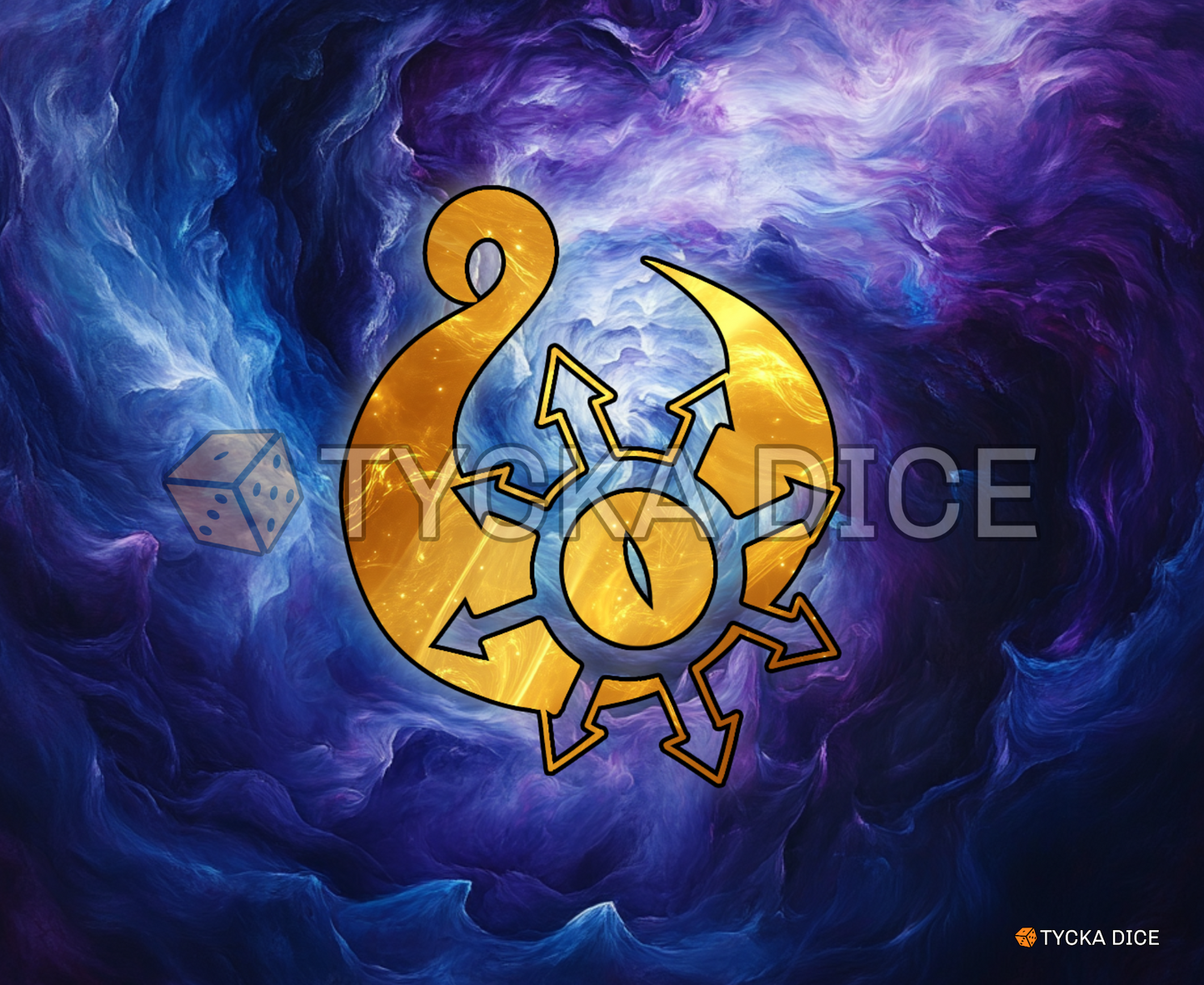 3D - WarMat || CHAOS – Interchangeable Insert for Dice Tray