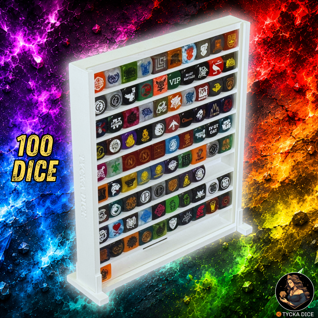 3D - Compact Dice Display Case | 100