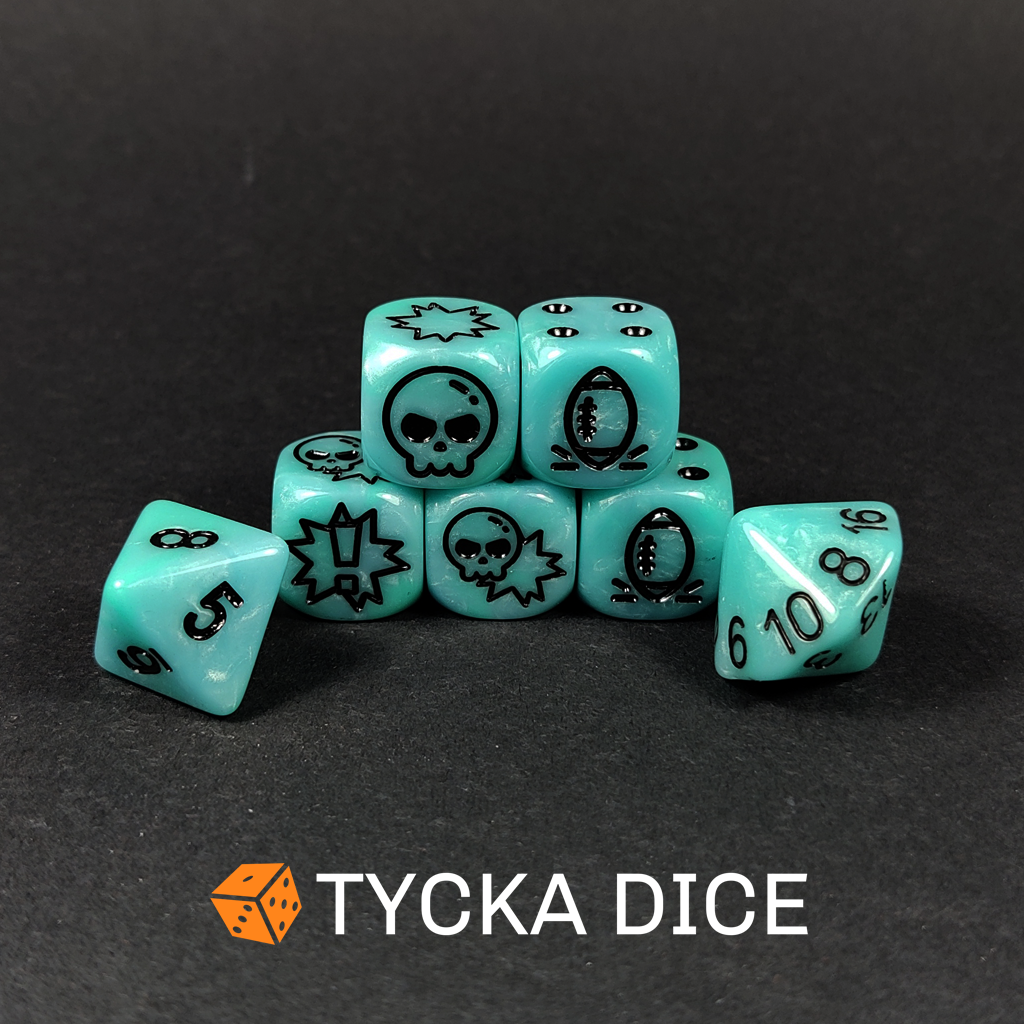 BB - Blix Bowl Dice Set - Ice