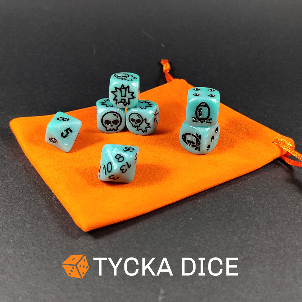 BB - Blix Bowl Dice Set - Ice