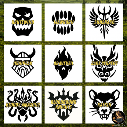 Unit Marker - Faction Logos 2 | TYCKA DICE