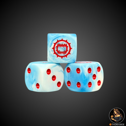 Goreforged - Matte Blue & White | DICE