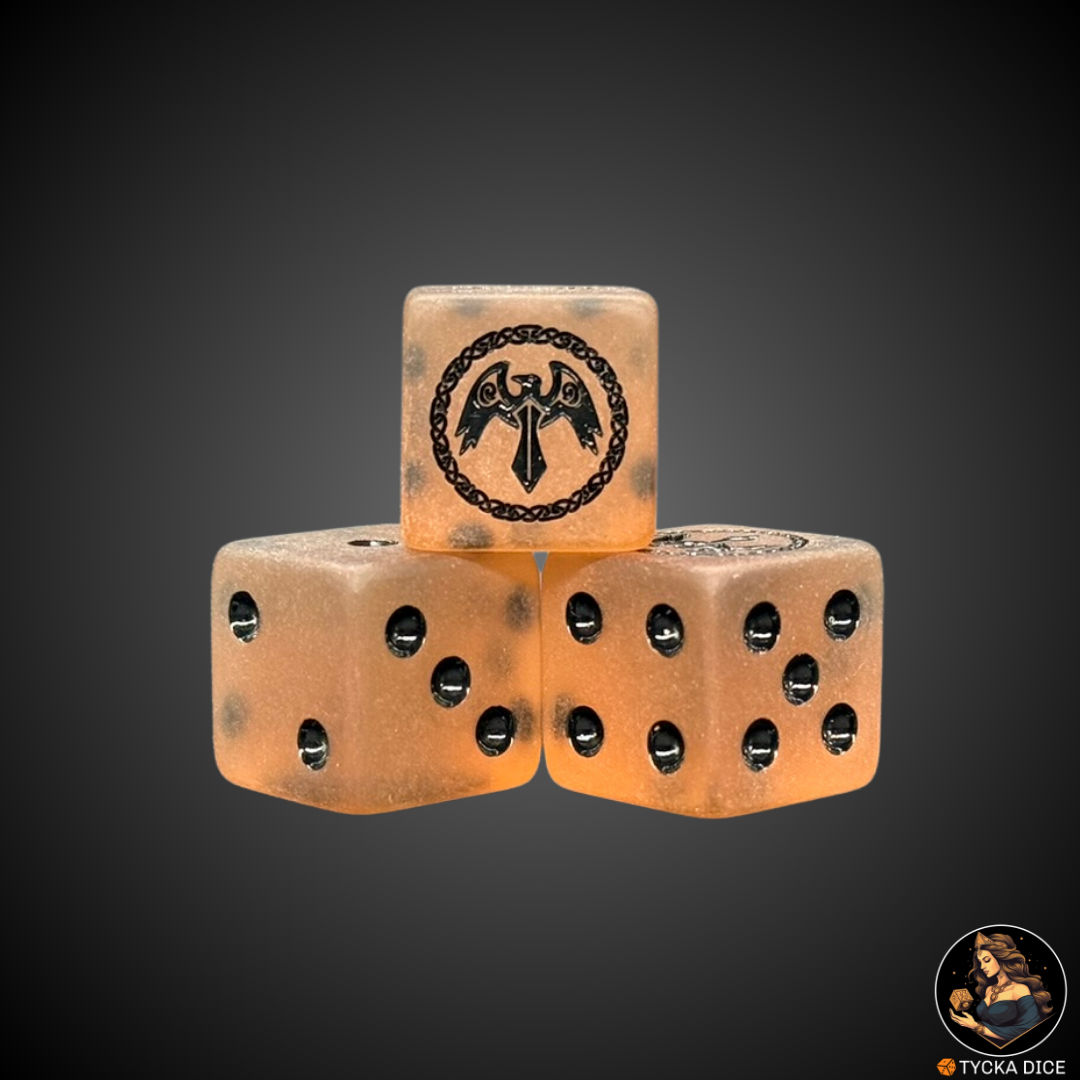 Crow - Translucent Matte Brown | DICE
