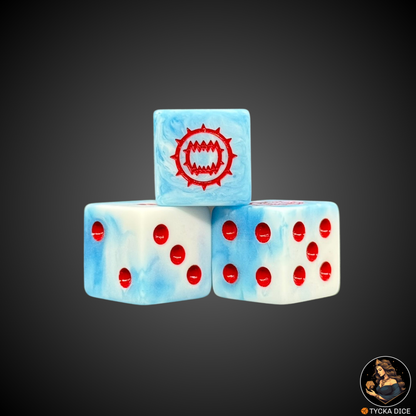 Goreforged - Matte Blue & White | DICE