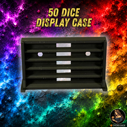 3D - Compact Dice Display Case | 50