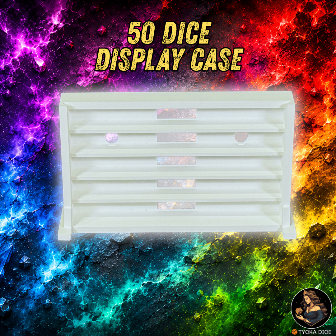 3D - Compact Dice Display Case | 50
