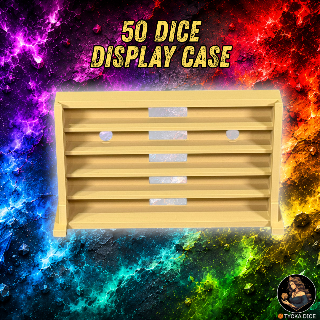3D - Compact Dice Display Case | 50