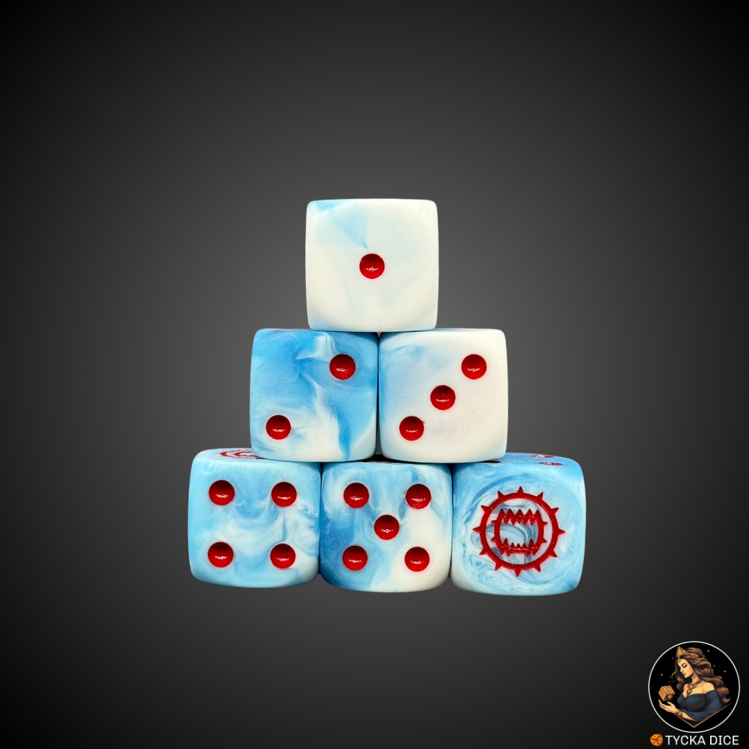 Goreforged - Matte Blue & White | DICE