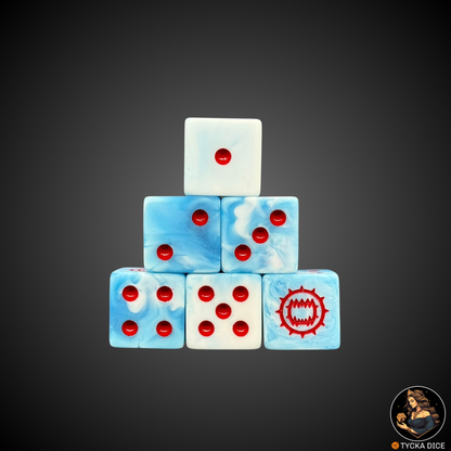 Goreforged - Matte Blue & White | DICE