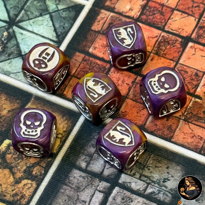 Dungeon Heroes RPG Dice – Dwarf Dice Set