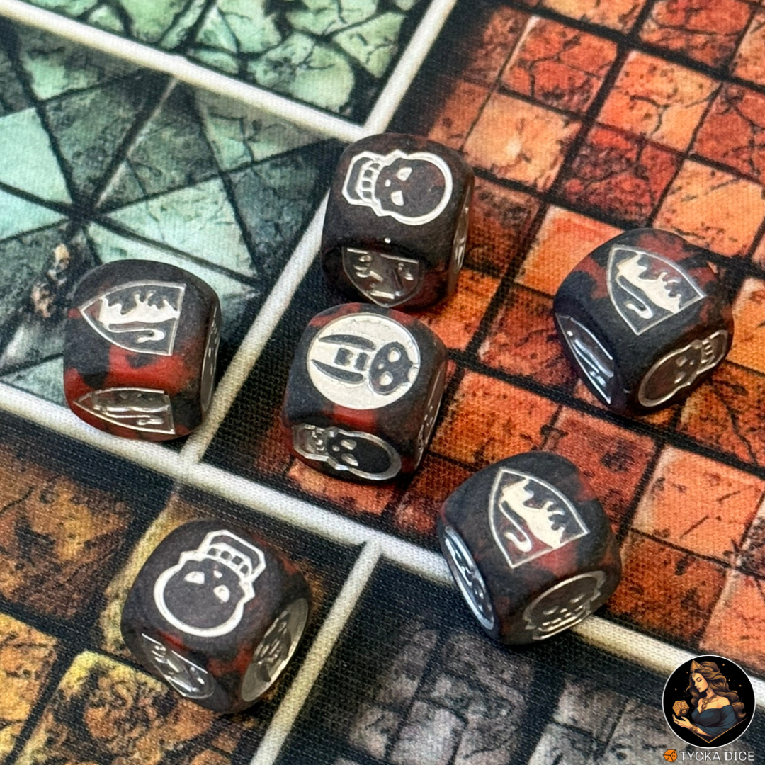 Dungeon Heroes RPG Dice – Rogue Dice Set