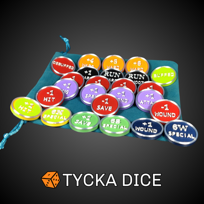 3D - TOKENS - FANTASY | 25 PACK