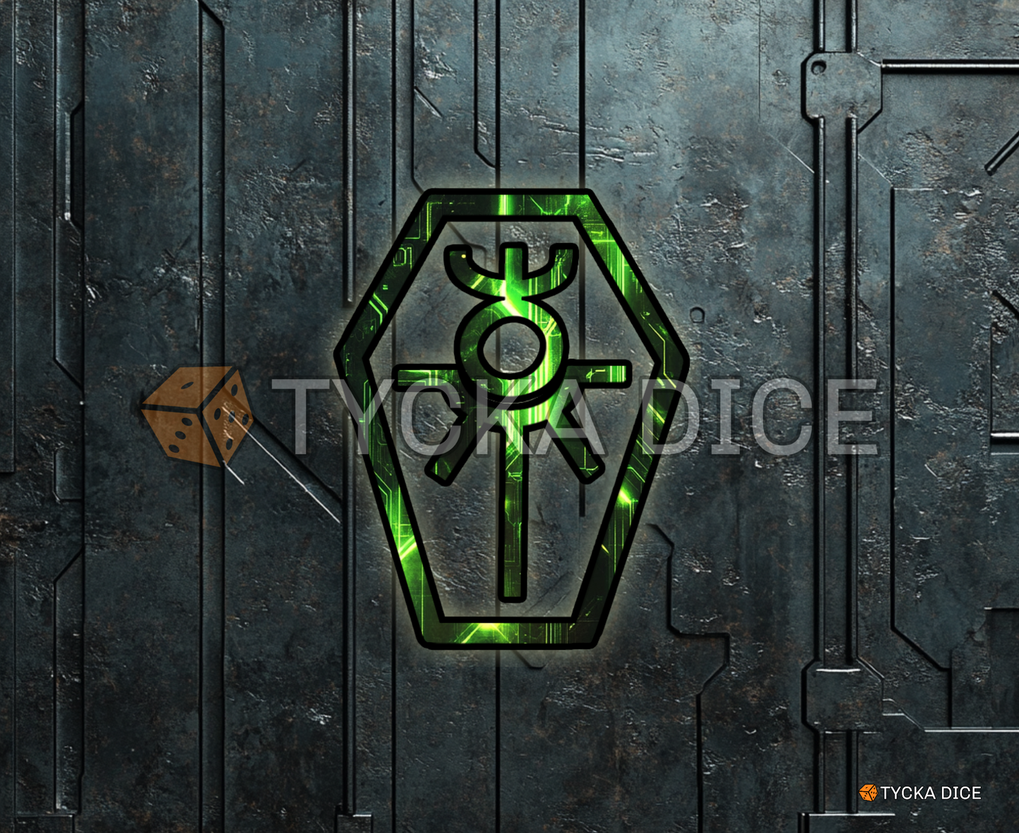 3D - WarMat  || SCI – Interchangeable Insert for Dice Tray