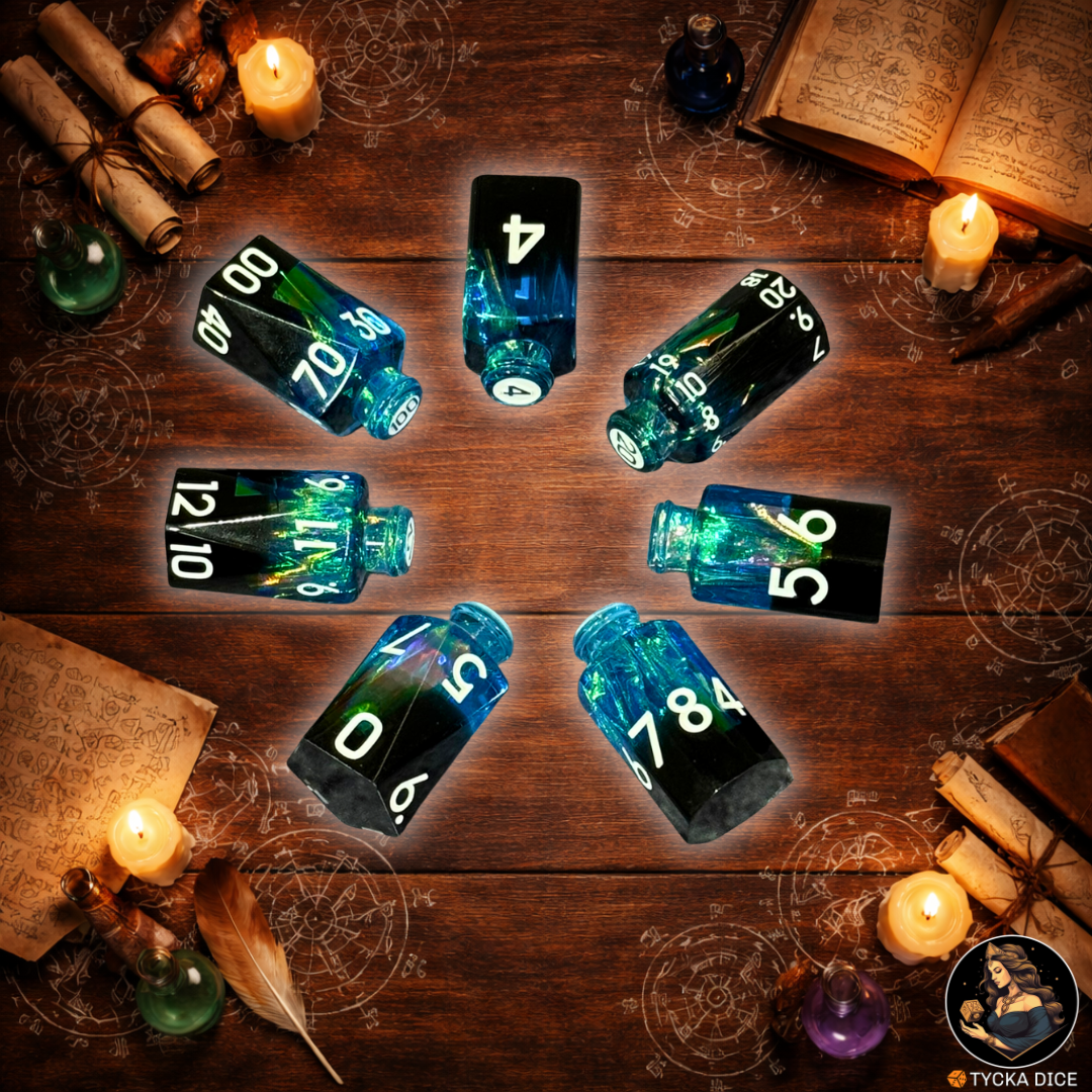 Potion Dice Abyss RPG Dice Set - Full Set | TYCKA DICE
