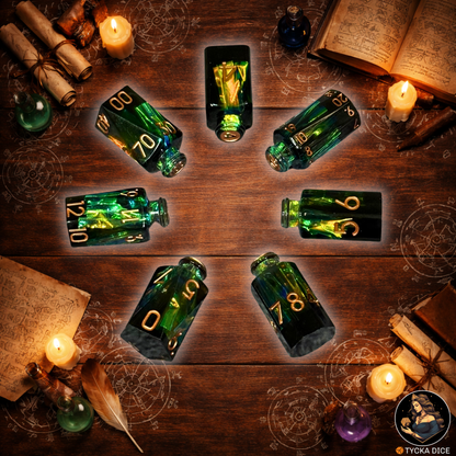 Potion Dice Venom RPG Dice Set - Full Set | TYCKA DICE