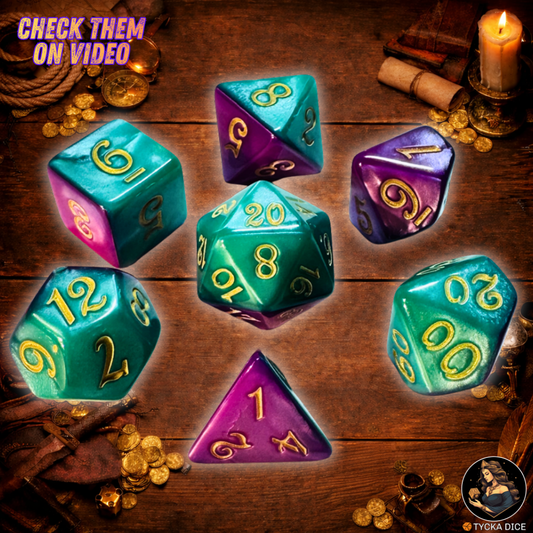 Essentials RPG Dice – Lavander Dice Set