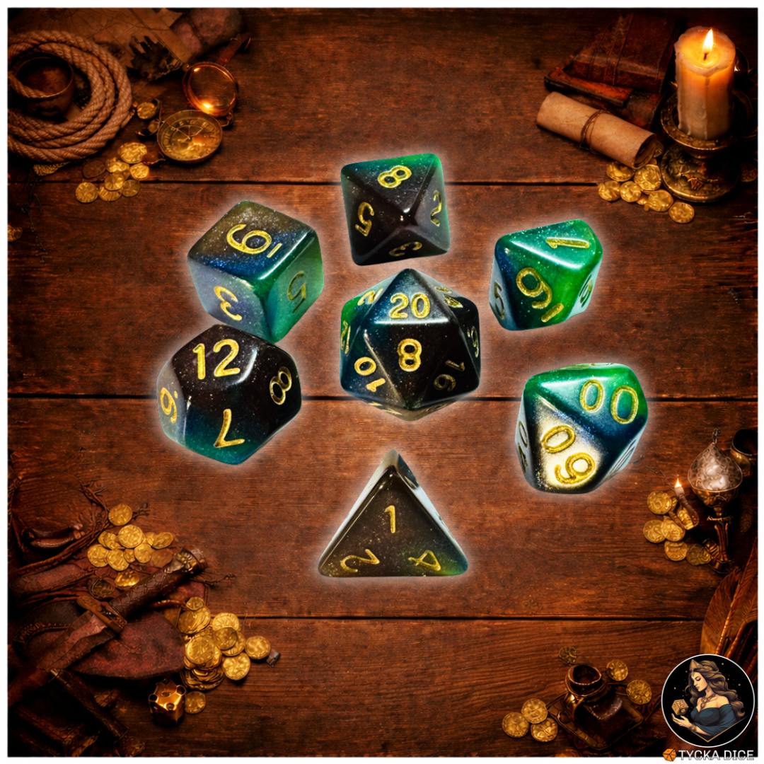 EARTH Essentials RPG Dice Set | TYCKA DICE