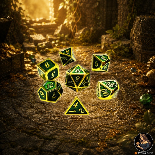 LINK Metal RPG Dice Set | TYCKA DICE