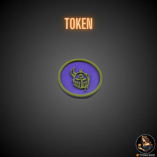 Fallen Helm - Translucent Matte Purple | ACCESSORIES - Token