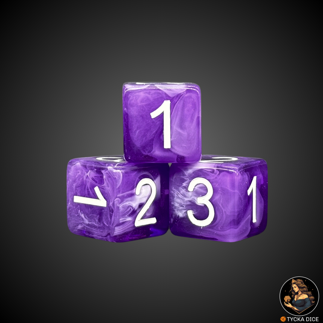 ACC - D3 Dice - Purple