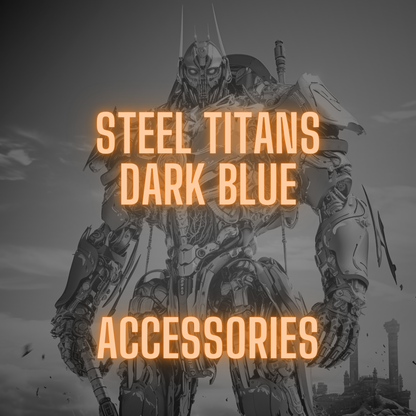 Titanes de acero - Azul oscuro | ACCESORIOS