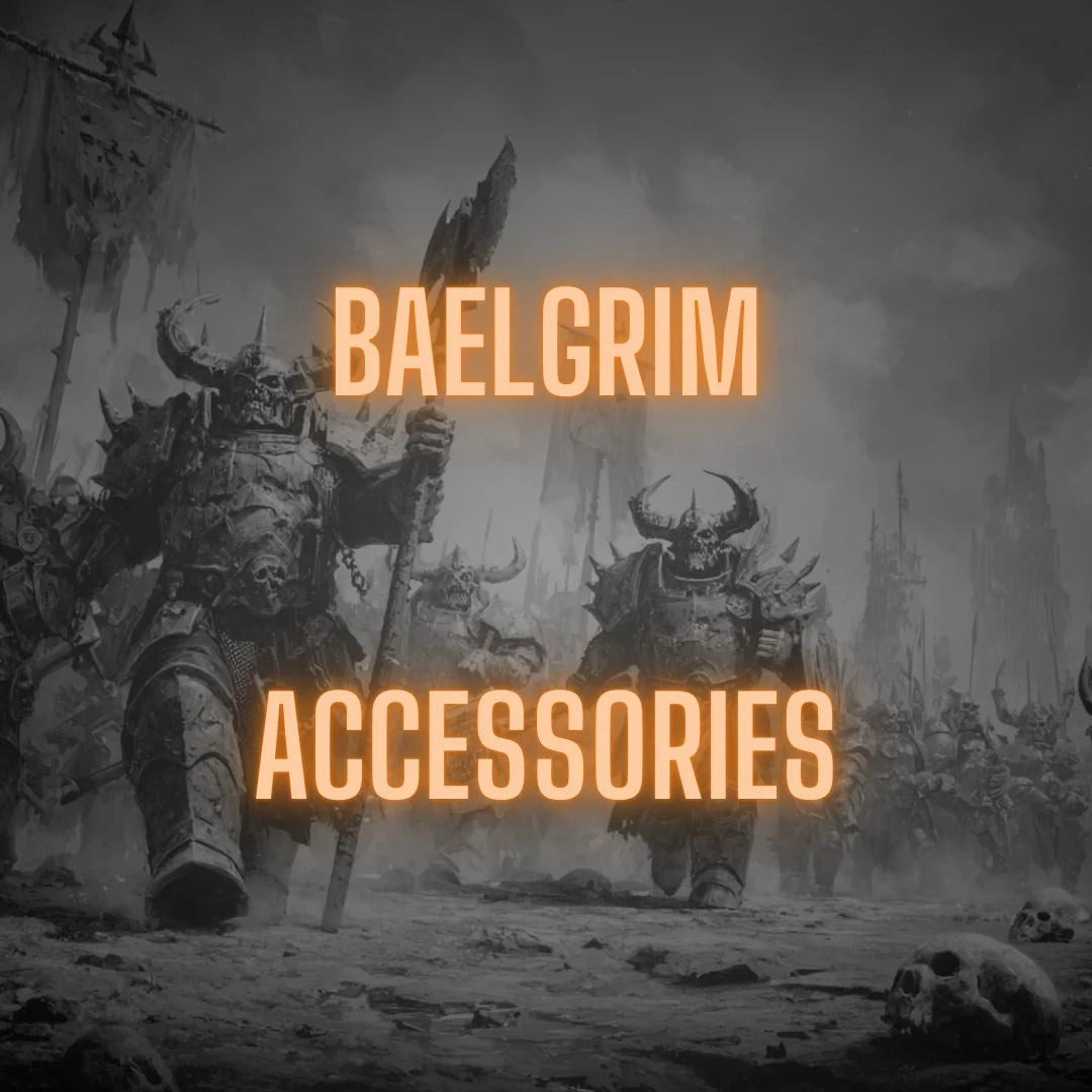 Baelgrim - Matte White Bloodspatter | ACCESSORIES