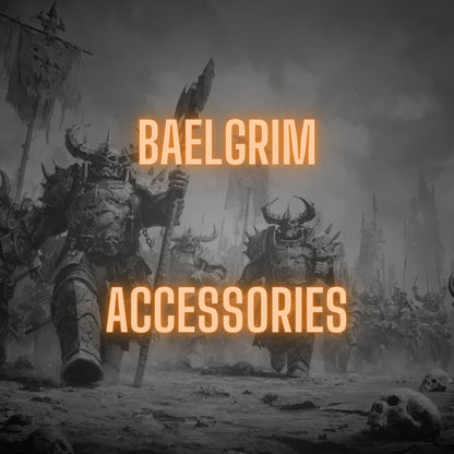 Baelgrim - Matte White Bloodspatter | ACCESSORIES