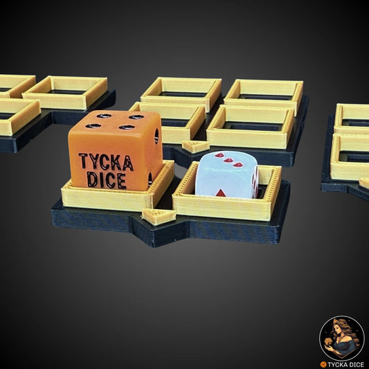 “Battleforged dice holders – premium 3D printed wound markers for tabletop wargames”