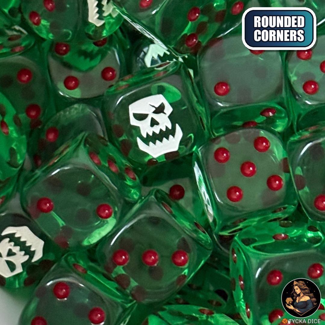 Brutewind Dice Set — wargame dice, rounded corners | TYCKA DICE