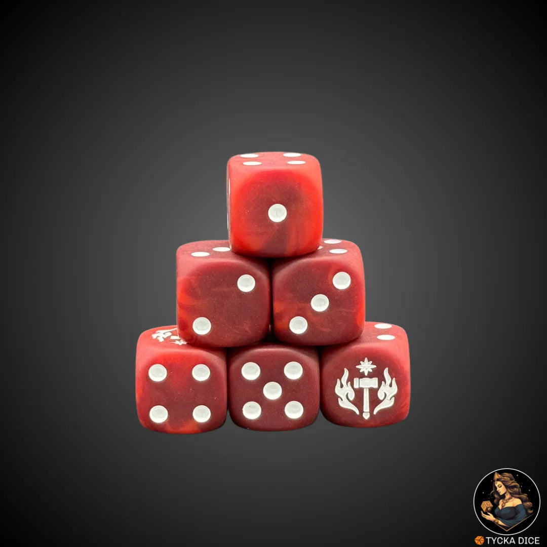 Ciudades del Martillo - Rojo Mate | DICE