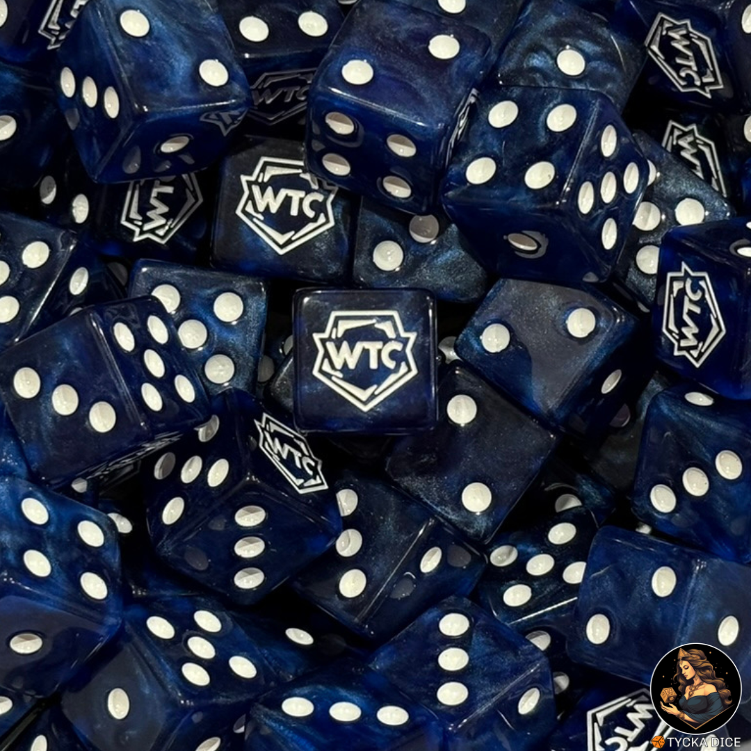 WTC 2026 Official Cobalt Dice | TYCKA DICE