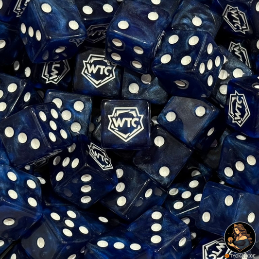 WTC 2026 Official Cobalt Dice | TYCKA DICE